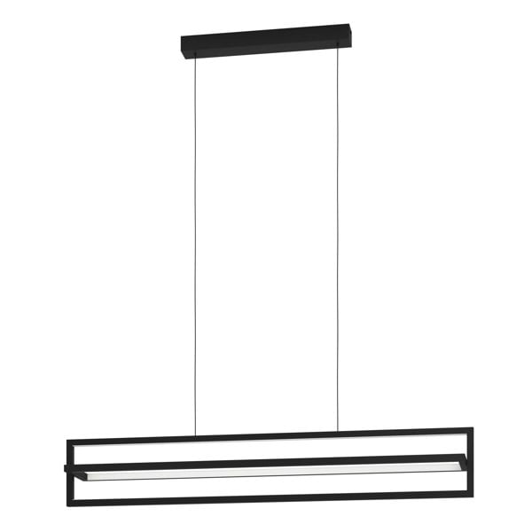 EGLO Siberia Modern Black Steel LED Pendant Light WBS