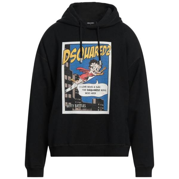 DSQUARED2 Betty Boop Black Hoodie M
