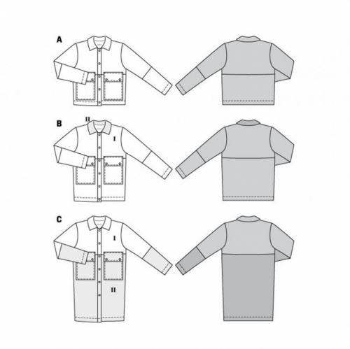 Burda Sewing Pattern 5941 Coats and Jackets For Women, 8-22 (34-48) - Easy