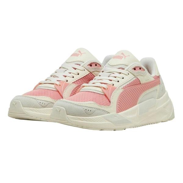 Puma Childrens/Kids Trinity Trainers - White/Pink/Grey - 