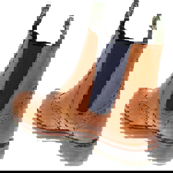 Frank James Boughton Leather Pull On Mens Chelsea Dealer Boots