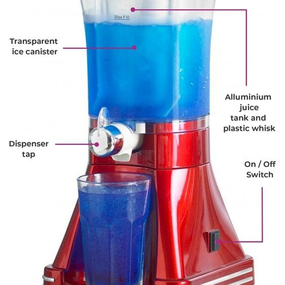 Neo Direct Electric Slushy Drinks Machine, Blender and Smoothie Maker