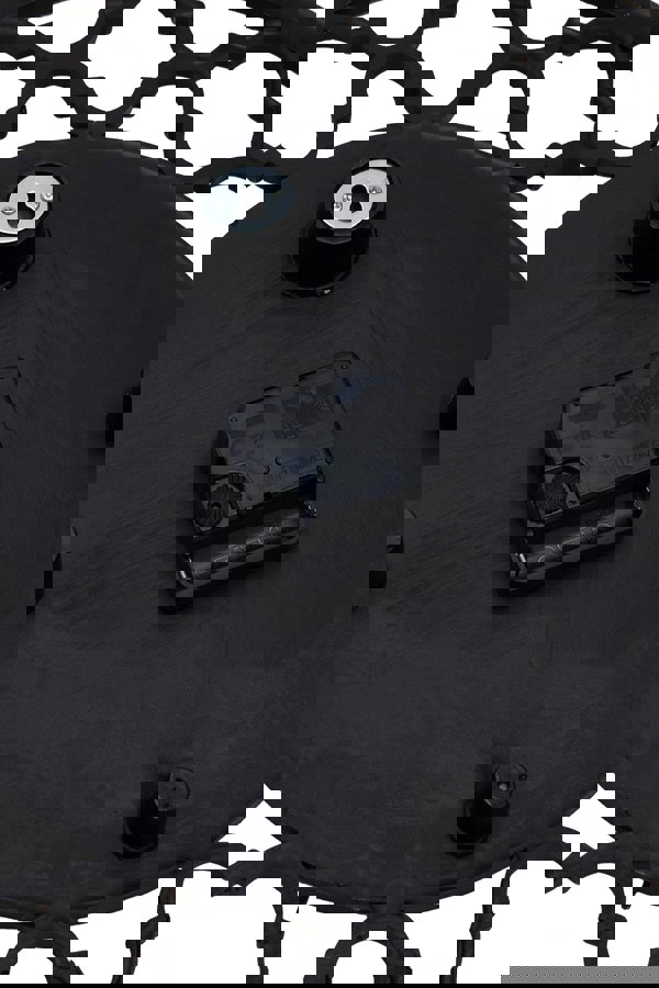 Living and Home Retro Cut-out Table Desk Clock Resin