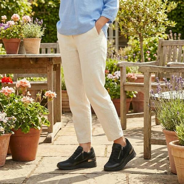 Cipriata ADA Casual Trainers in Black