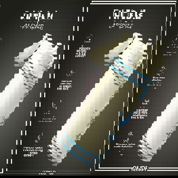 ION8 NFL x ION8 Insulated Steel Water Bottle, NFL Lions, 750ml (24oz)