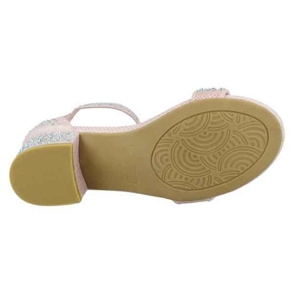 Spot On Girls Spot On Mid Block Heel Sandals H1112