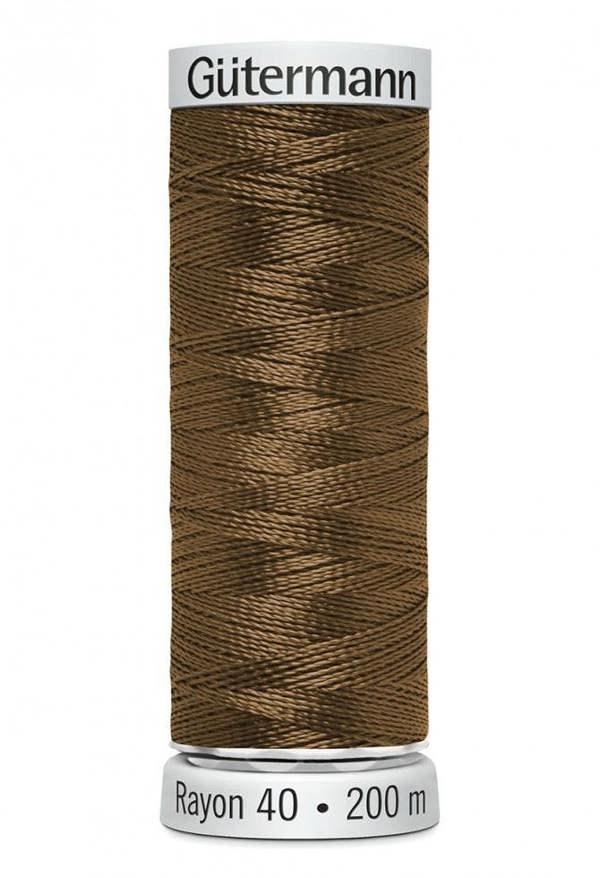 Gutermann No 40 Sulky Rayon Embroidery Thread 200m Rayon Thread Suitable For Embroidery