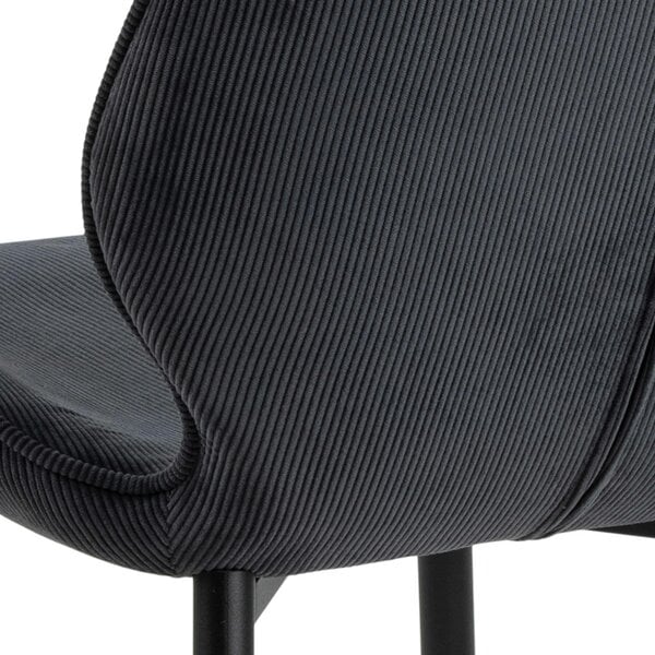 Wyld Haus Set of 4 Larkwood Anthracite Dining Chairs