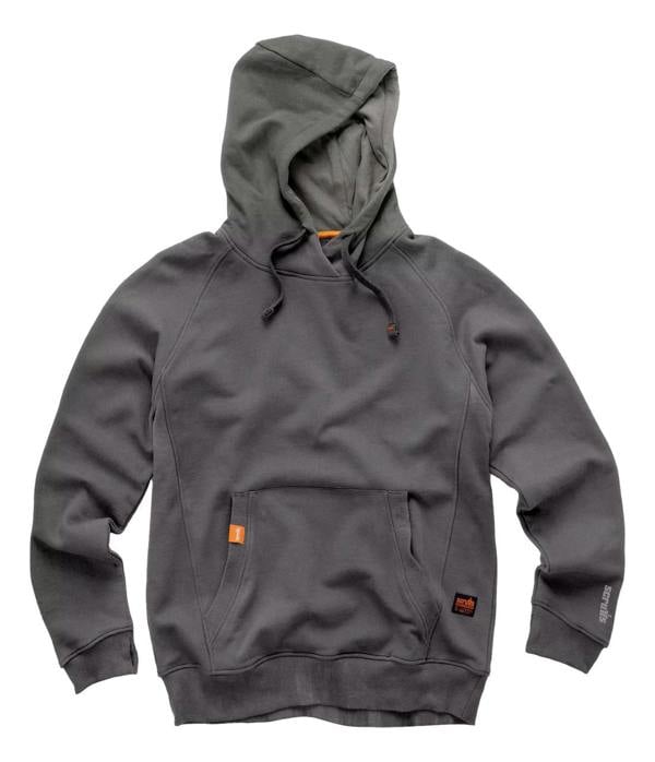 Scruffs Mens Work Wear Warm Hooded Hoodie Sweat Shirt Jumper