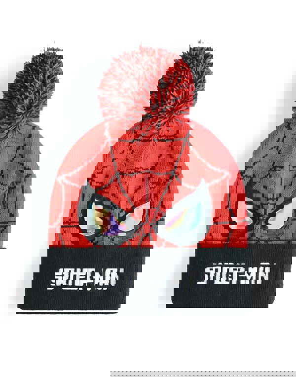 Marvel Boys Multicoloured Character Beanie and Gloves Set (One Size)