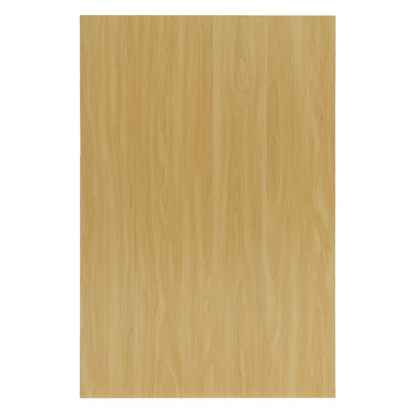 Maple wood countertop with a smooth, light finish, showcasing natural grain patterns, designed for the Adonis LED Shop Counter Set