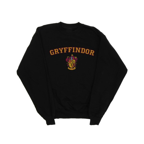 Harry Potter Girls Gryffindor Crest Sweatshirt - Black