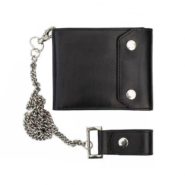 PRIMEHIDE Biker Bifold Wallet With Chain - Mad Max