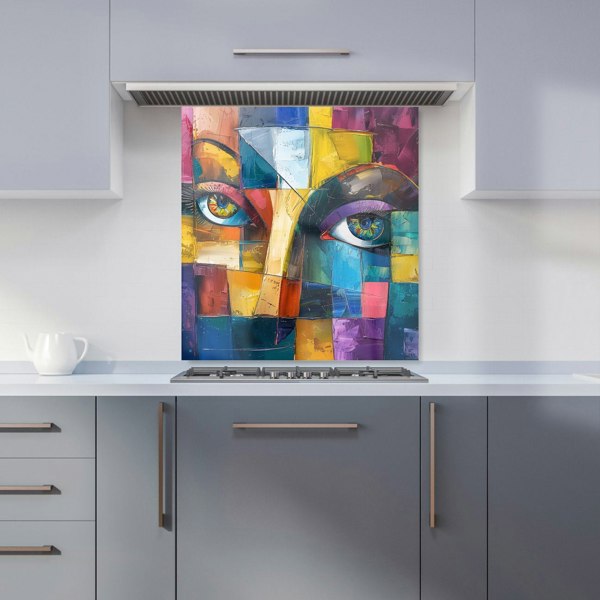 Warren Reed - Designer Fragmented Vision: Eyes Of The Soul Kitchen Splashback