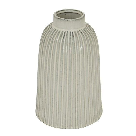 Hill Interiors Monte Bell Vase - White/Light Blue