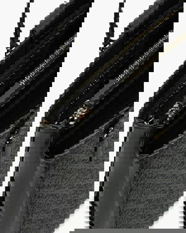 Tommy Hilfiger TH Daily Mono Womens Satchel Bag - Black