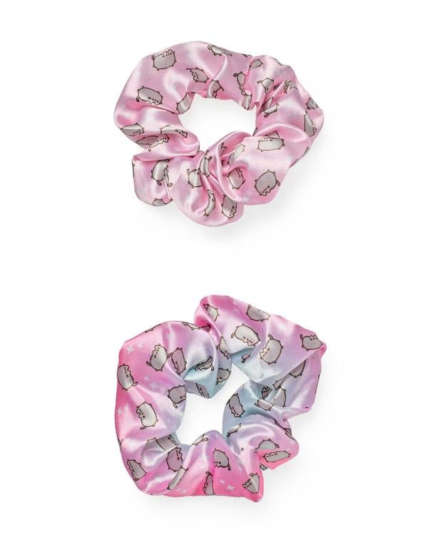 Pusheen Womens Multicoloured Smile Every Day Hair Brush and Scrunchie Set (One Size)