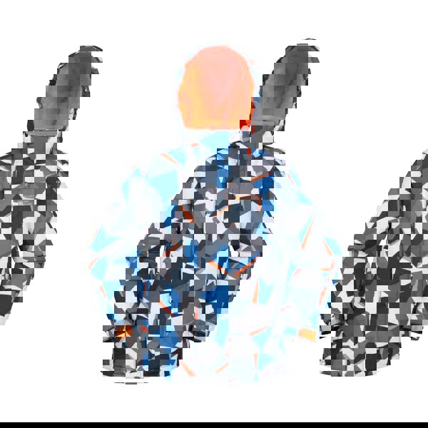 Mountain Warehouse Childrens/Kids Mogal Geometric Ski Jacket - Bright Blue