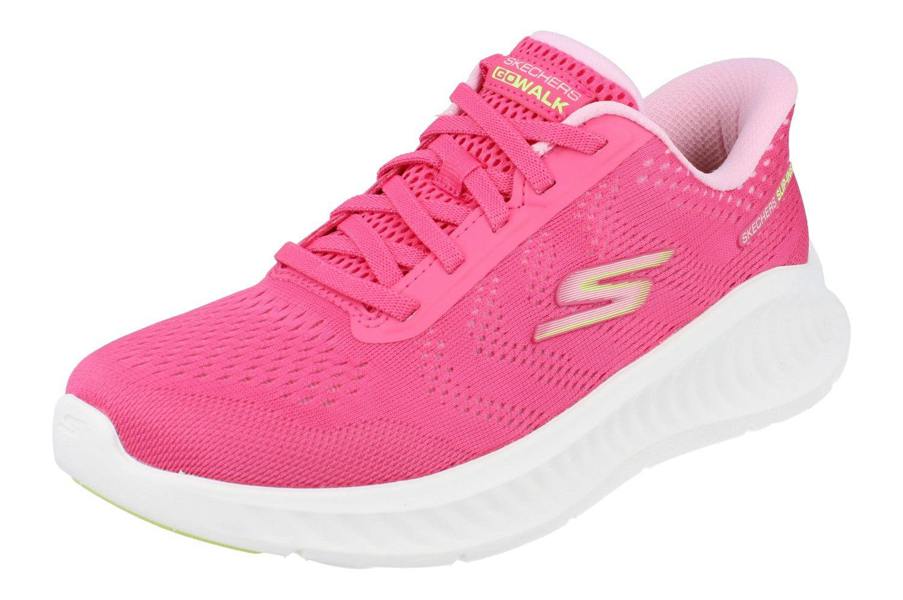 Skechers Hands Free Slip-Ins Go Walk Now - Khloe Womens Trainers 125643 Shoes  HPK