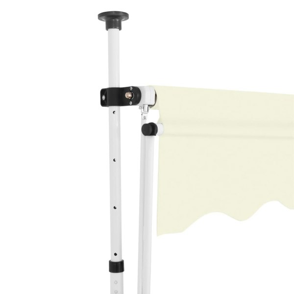 Berkfield Manual Retractable Awning 400 cm Cream