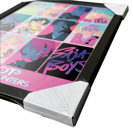 K-Pop Demon Hunters Light And Dark Framed Poster - Multicoloured