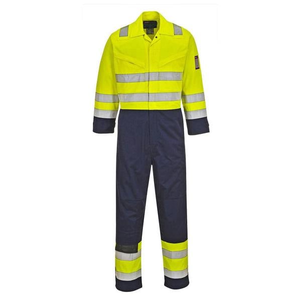 Modaflame Work Hi-Vis Multi-Norm Contrast FR Coverall Portwest