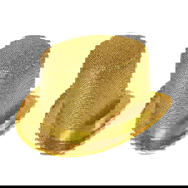 Bristol Novelty Unisex Adults Top Hat - Gold - 