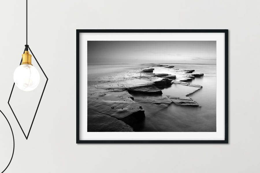 kimmeridge rocky shoreline fine art print