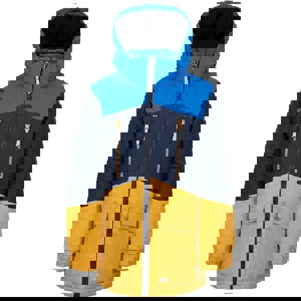 Trespass Childrens/Kids Westere Waterproof Jacket - Honeybee/Navy - 