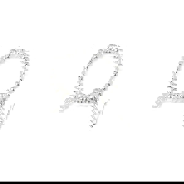 Say It With Classic Initial Ball Ring - Sterling Silver (Large)