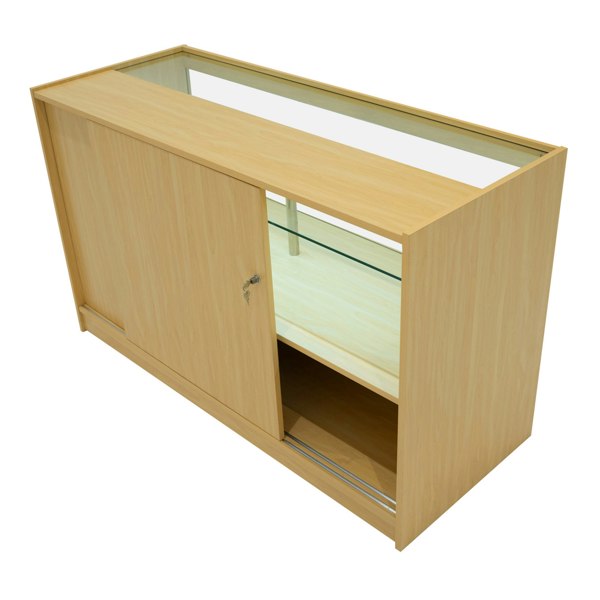 Monstershop Eclipse LED Shop Counter Set LM60, TB60 & 2 x C1500 - Maple