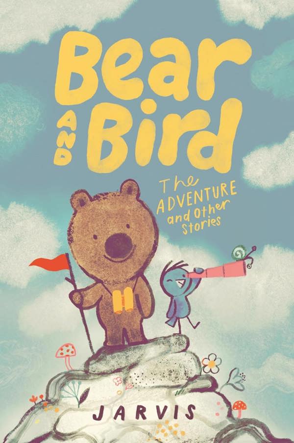 Bear and Bird Series 5 Book Collection Set by Jarvis (The Picnic, The Stars, The Adventure, The Stick, The Cave)