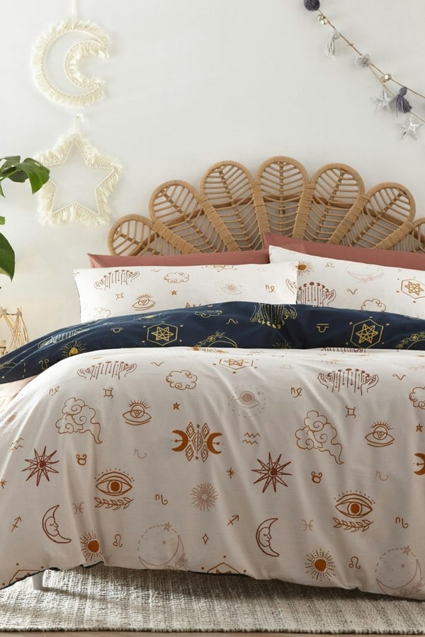 Portfolio Home Zodiac Dreams Duvet Cover and Pillowcases