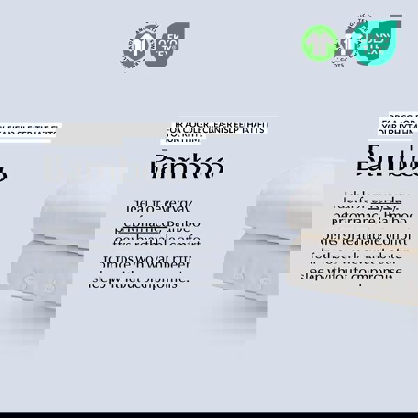 Ethical Bedding Light & Airy Duvet Cover in White (Bamboo)