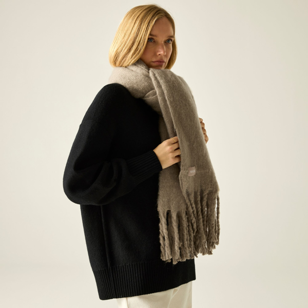 Regatta Womens Aleena Ombre Scarf - Soft Taupe
