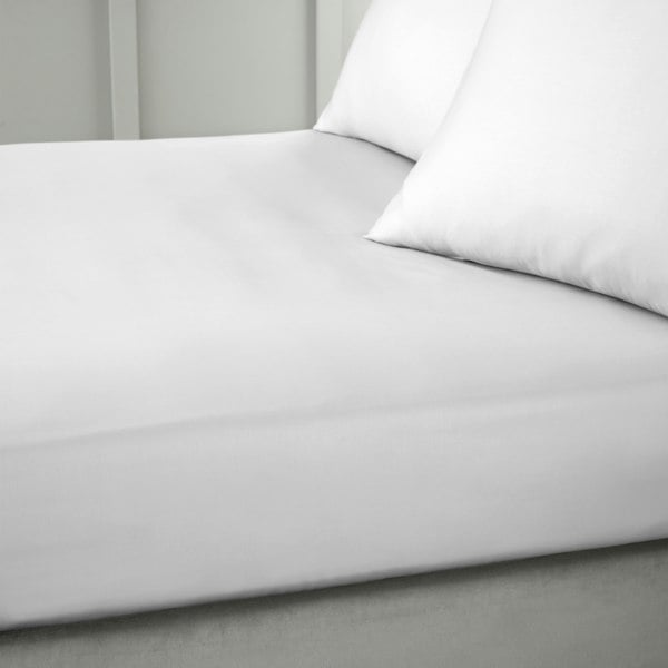 Bianca 400 Thread Count Cotton Sateen Fitted Sheet