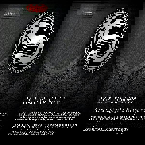 Spiral Direct LOTR - FRODO LEAF - Boat Neck Bat Sleeve Top Black