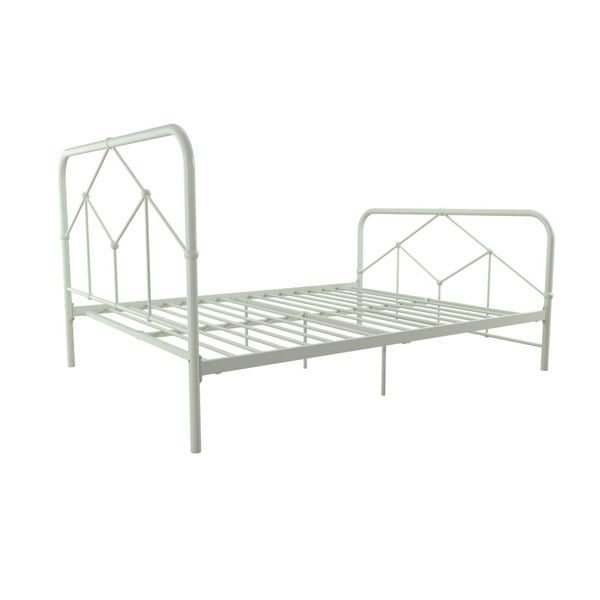 Dorel Home Francis Farmhouse Metal Bed Green - King