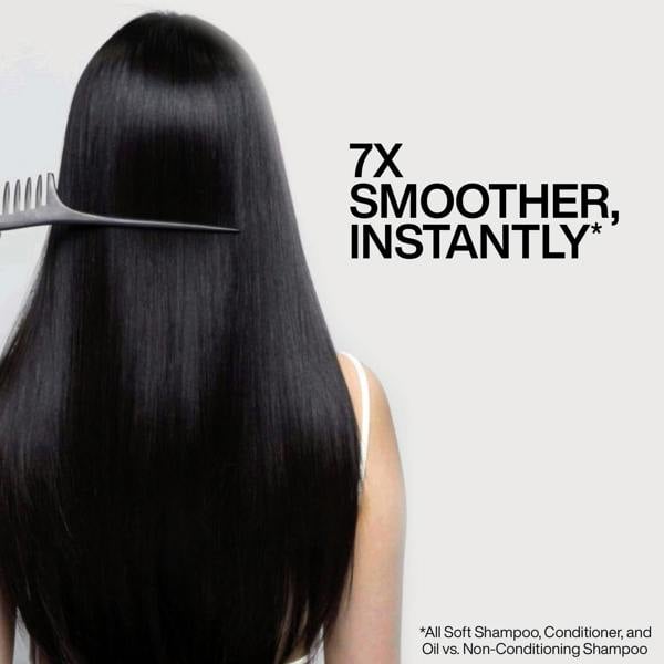 Redken All Soft Conditioner, For Dry Hair, Intense Softness and Shine 300ml - Additional 3