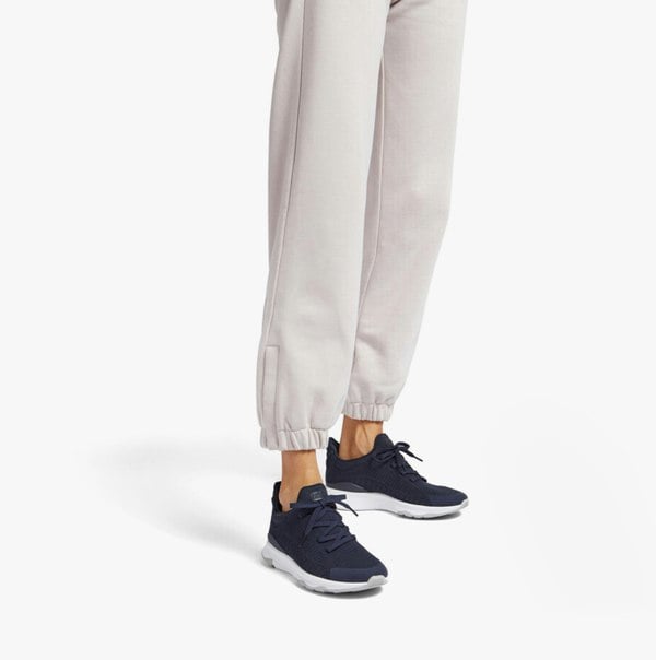 FitFlop VITAMIN FFX Womens Knit Sport Trainers Tiptoe Midnight Navy Mix