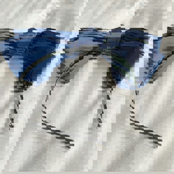 navy fascinator navy blue bow headband alice band