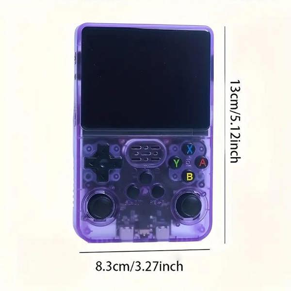 Dyzi R36S Retro Handheld Game Console 3.5" IPS Display USB Rechargeable