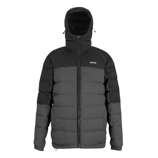 Regatta Mens Aldthorn Padded Jacket - Ash/Black
