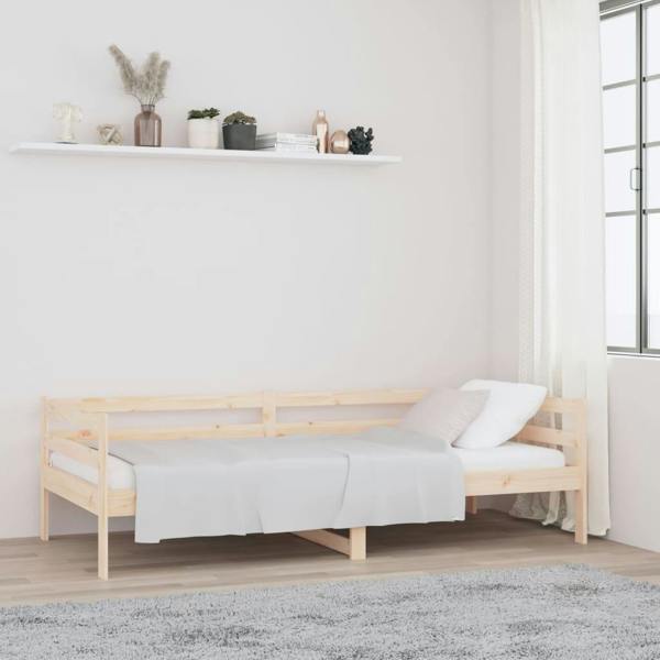 Berkfield Day Bed 80x200 cm Solid Wood Pine