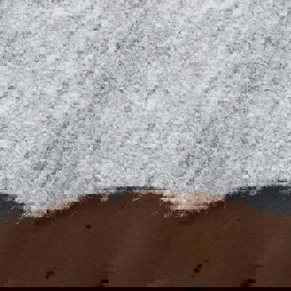 Good For Nothing Grey Cropped Bouclé Knitted Sweatshirt - Grey Image 3