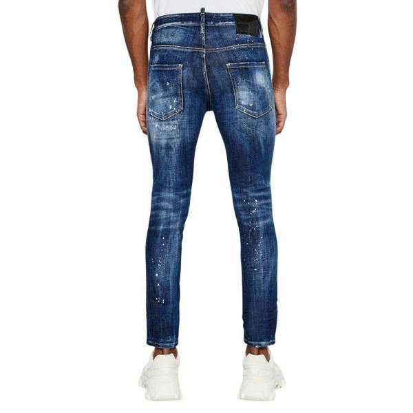 DSQUARED2 Skater Jean In Distressed Denim Jeans W32