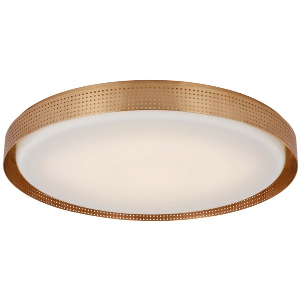 Kelly Wearstler Precision 24" Round Flush Mount Light