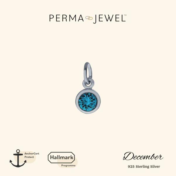 Sarah Layton December Birthstone Charm - Silver - PJ-9252016