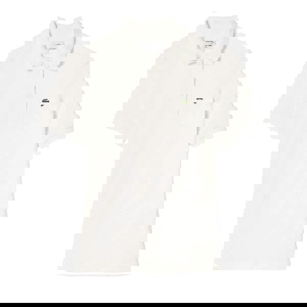 Lacoste Womens/Ladies Terrycloth Slim Polo Shirt - Cream