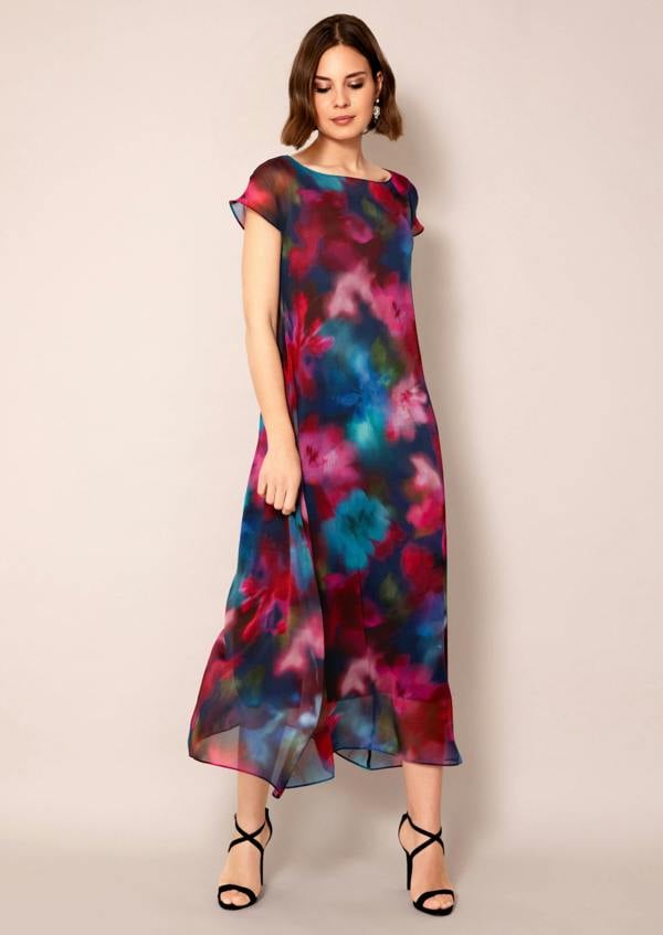 Alie Street London Sasha Maxi Dress (Moonlit Florals)